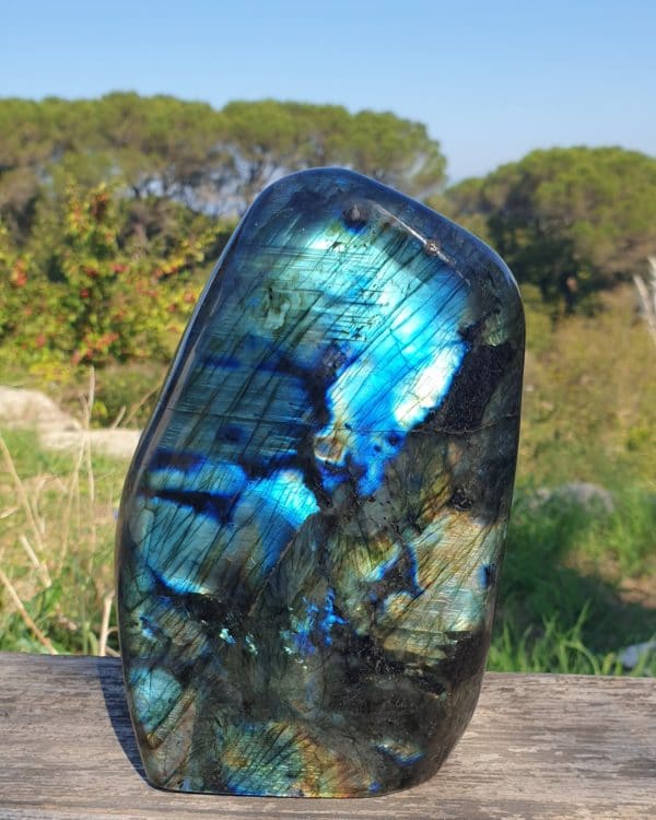 bloc labradorite toutes faces polies numero 2