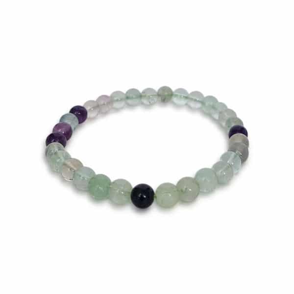 bracelet 6mm fluorite