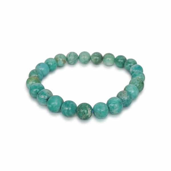 bracelet 8mm amazonite perou