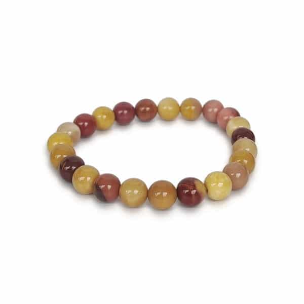 bracelet 8mm jaspe mokaite